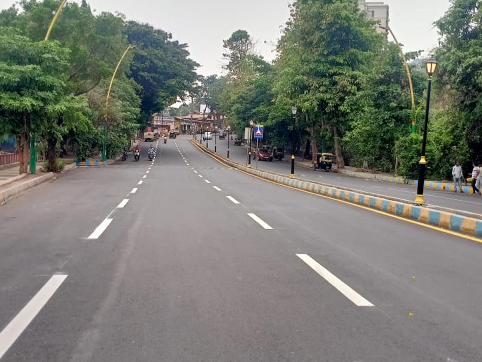 Construction of City Roads at Thane.