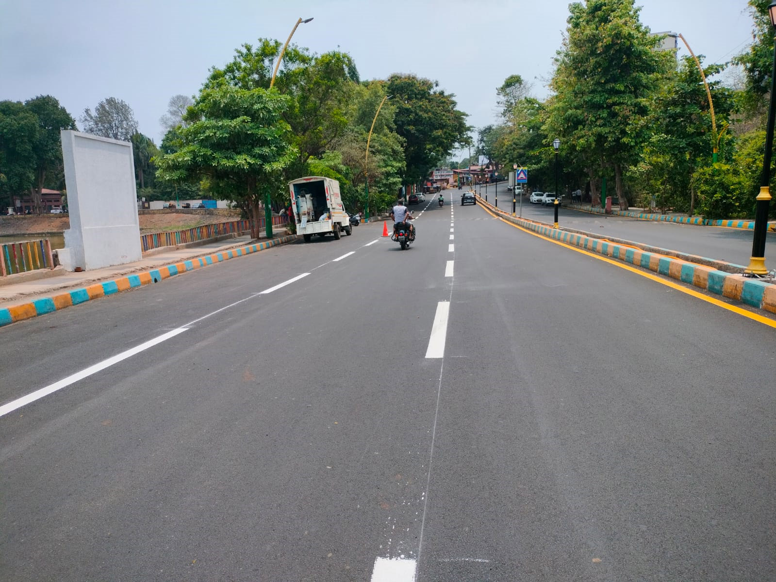 Construction of City Roads at Thane.