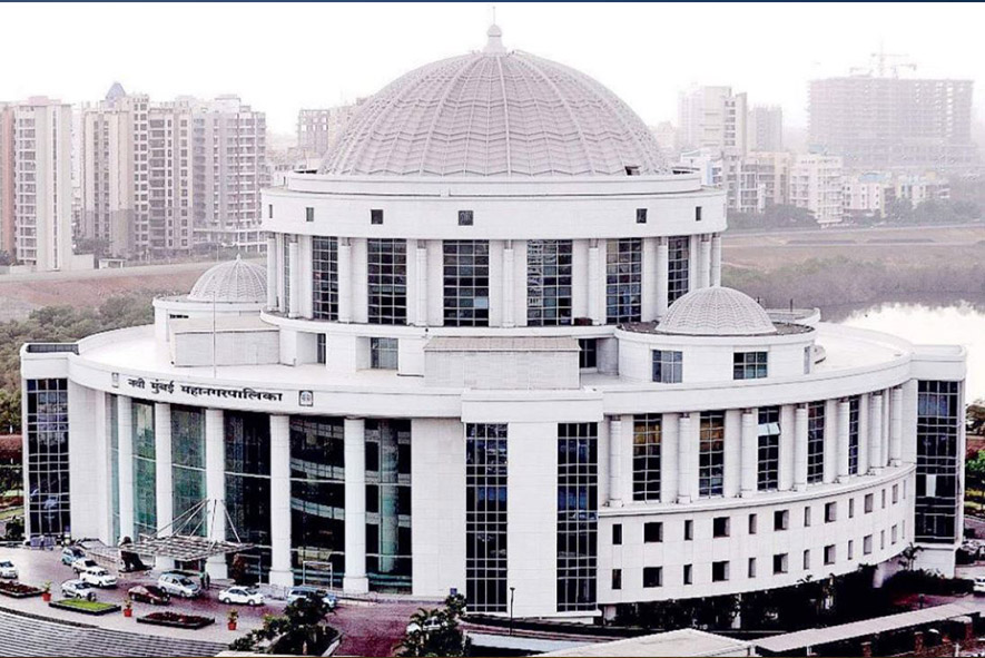 Construction of the NMMC Headquarters, Belapur.