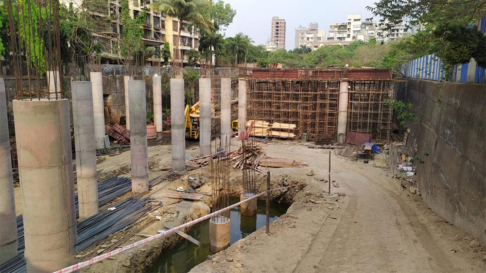 Construction of Sewerage Treatment Plant at Dahisar.